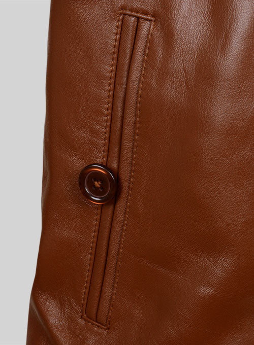 Bill Clifford The Rocketeer Leather Jacket - LeatherCult
