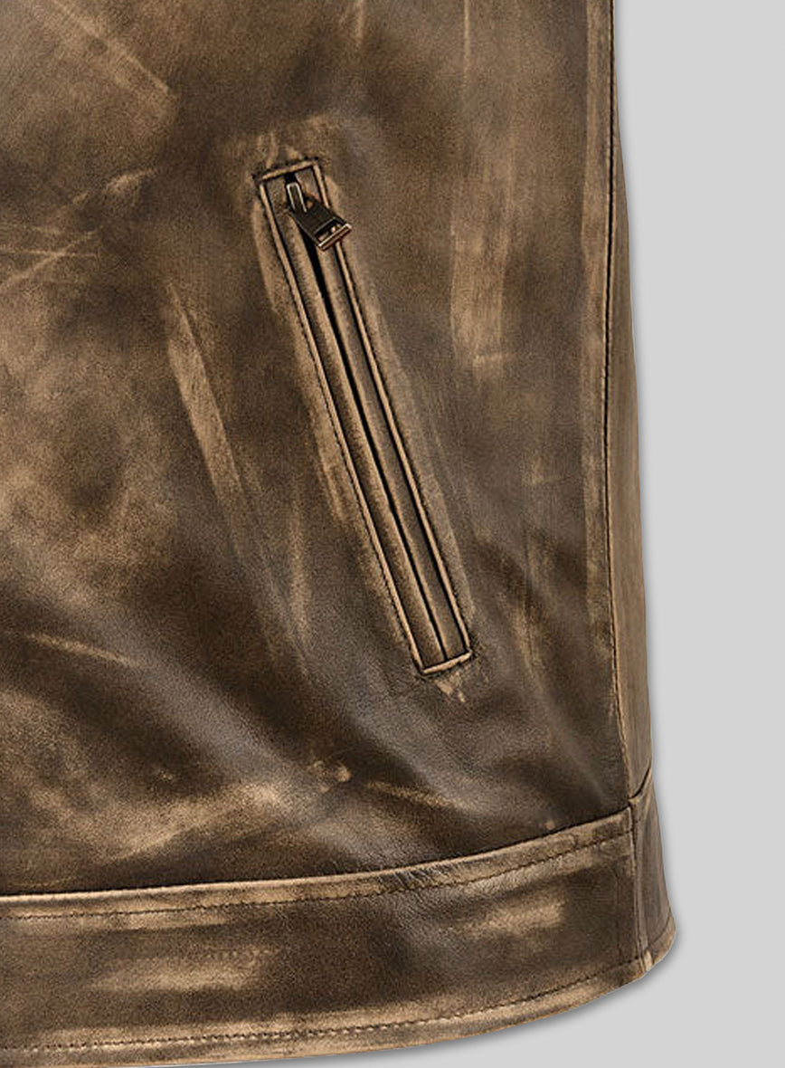 Roger Timber Leather Jacket