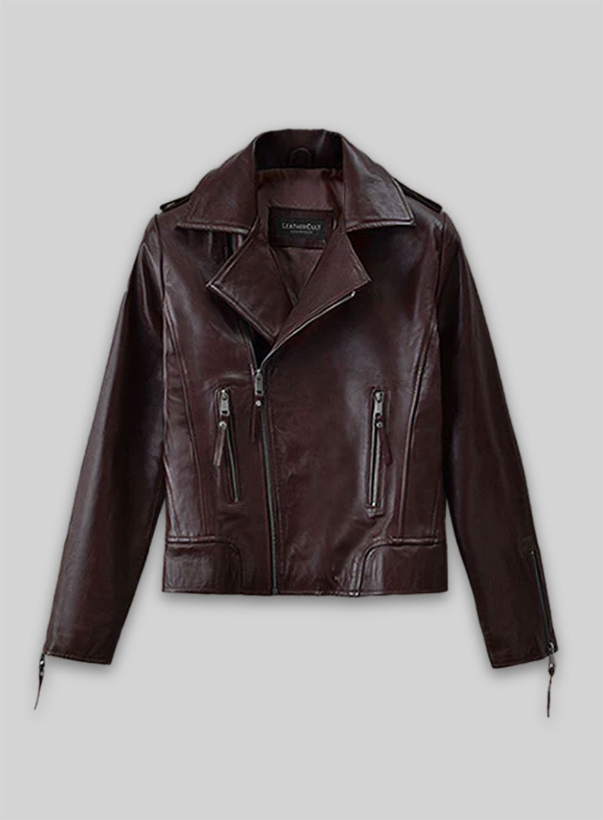 Rosie Huntington Leather Jacket