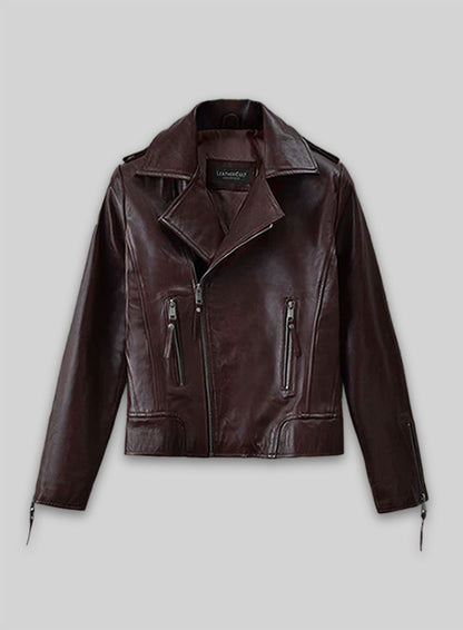 Rosie Huntington Leather Jacket