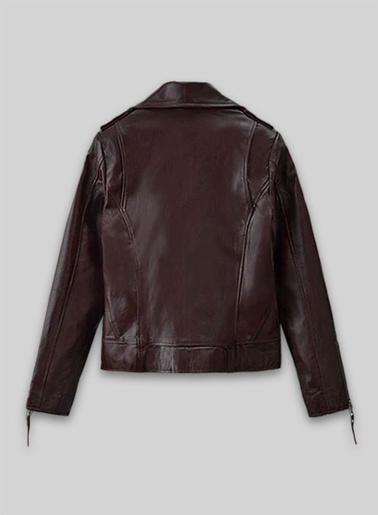 Rosie Huntington Leather Jacket