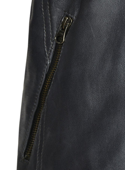 Rover Blue Leather Jacket # 653 - LeatherCult