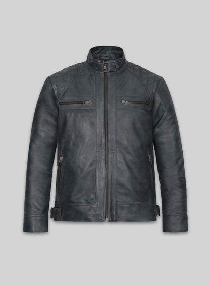 Rover Blue Leather Jacket # 653