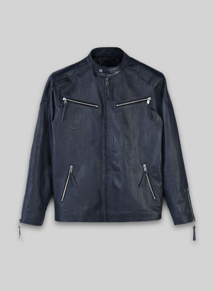 Rover Blue Leather Jacket #907