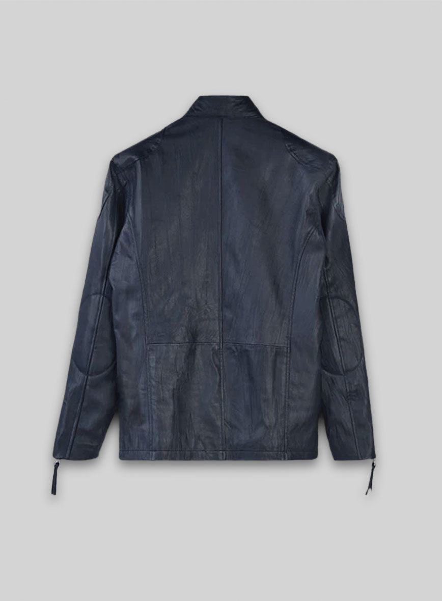 Rover Blue Leather Jacket #907
