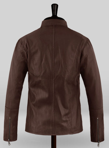 Rover Brown Danika Yarosh Jack Reacher Leather Jacket - LeatherCult