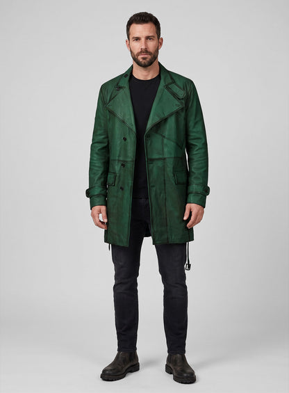 Royal Flying Green Burnished Coat