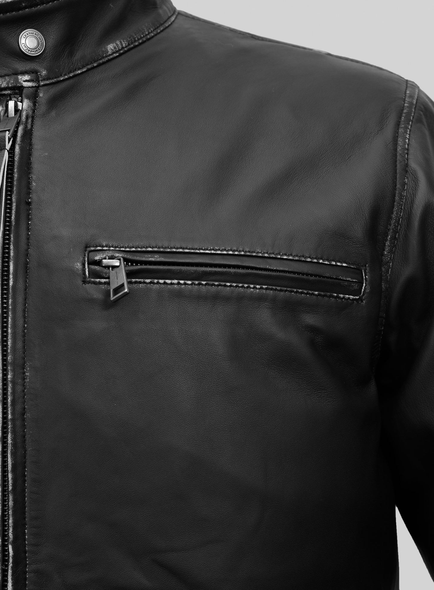 Bradley Cooper Burnt Leather Jacket