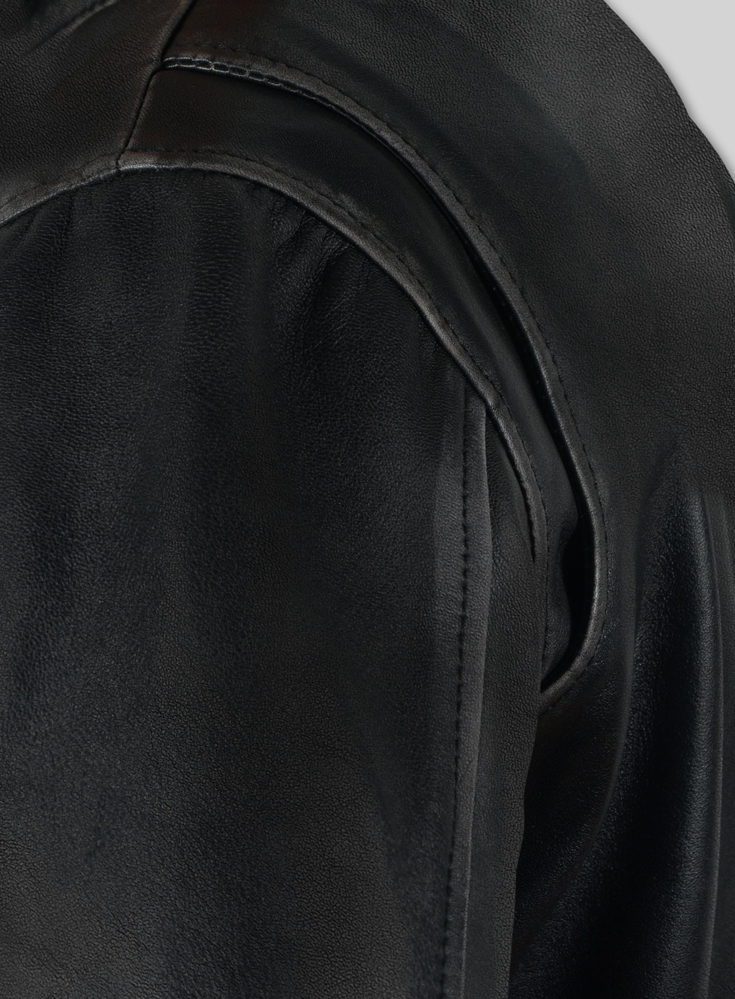 Rubbed Black Mark Wahlberg Contraband Leather Jacket