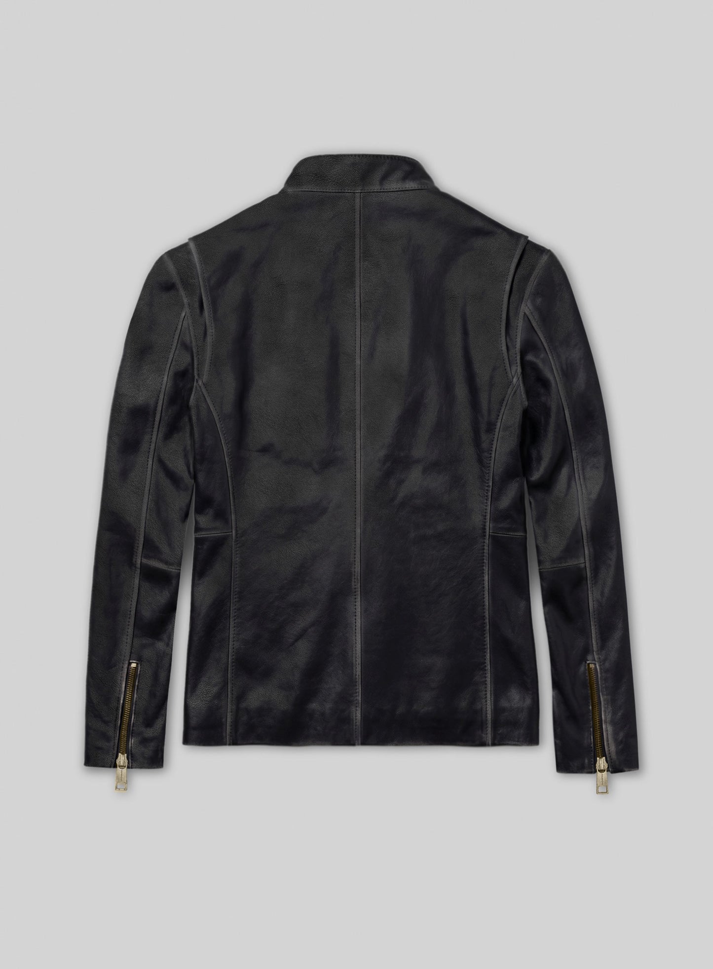 Rubbed Black Mark Wahlberg Contraband Leather Jacket