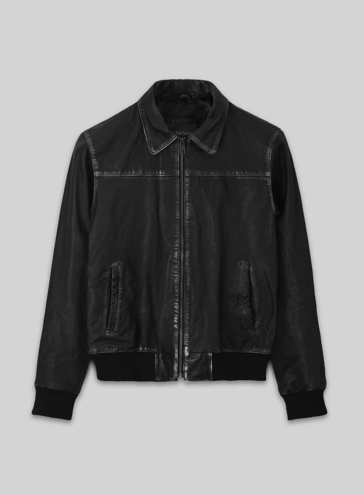 Rubbed Black Washed Jai Courtney A Good Day to Die Hard Jacket