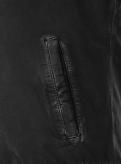 Rubbed Black Washed Jai Courtney A Good Day to Die Hard Jacket