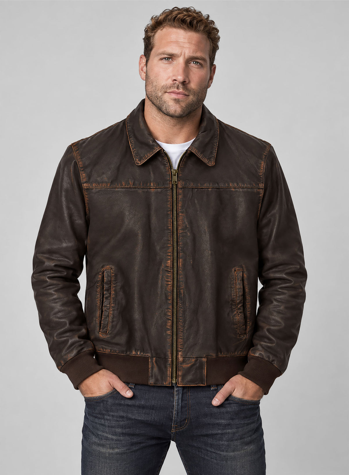 Jai Courtney A Good Day to Die Hard Leather Jacket
