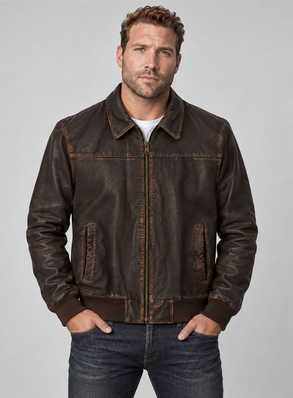 Jai Courtney A Good Day to Die Hard Leather Jacket