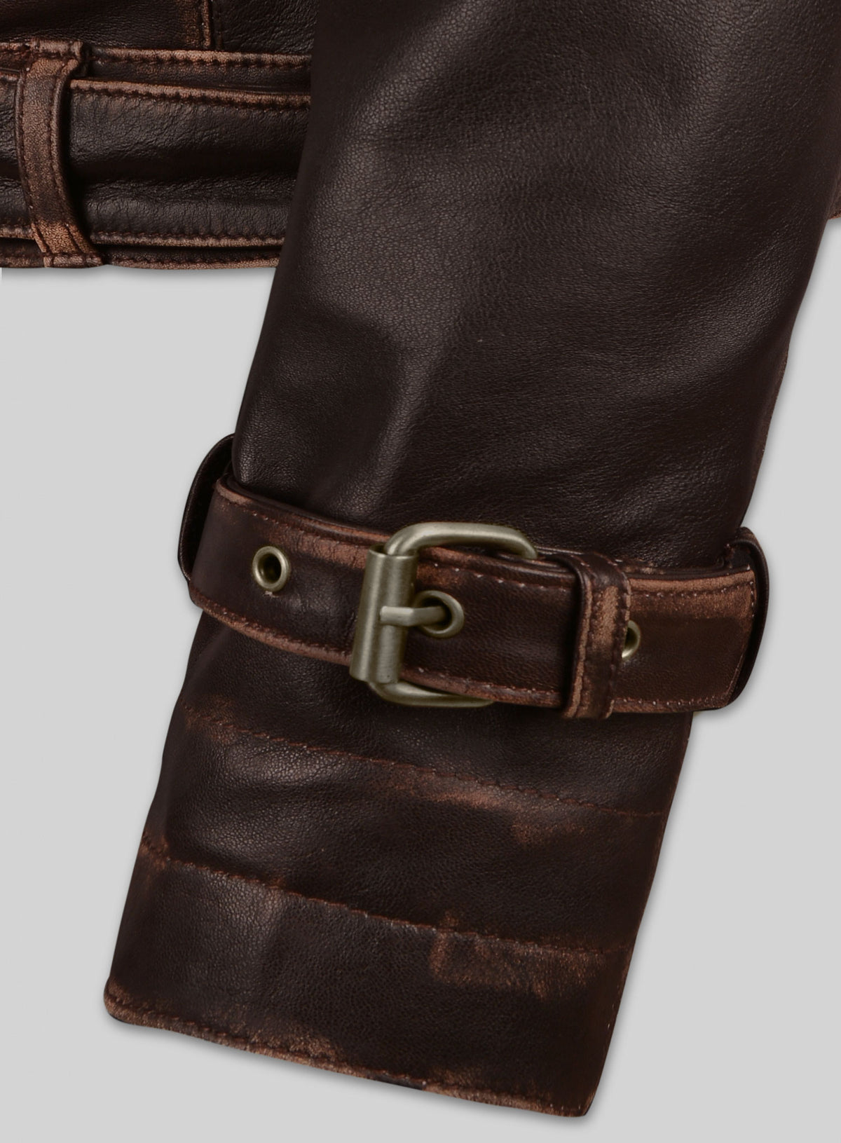 Rubbed Brown Captain America Scarlett Johansson Leather Jacket