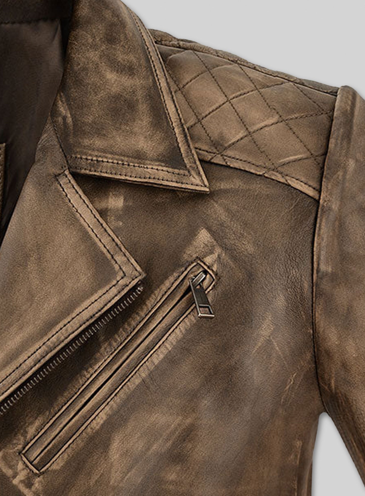 Roger Timber Leather Jacket