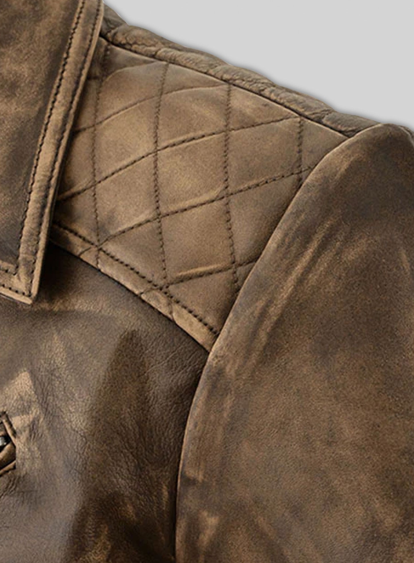 Roger Timber Leather Jacket