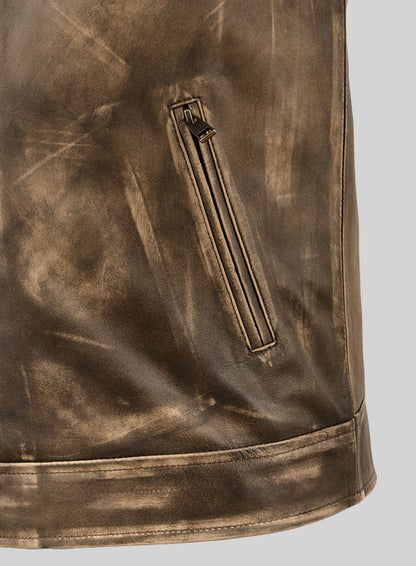 Roger Timber Leather Jacket - LeatherCult