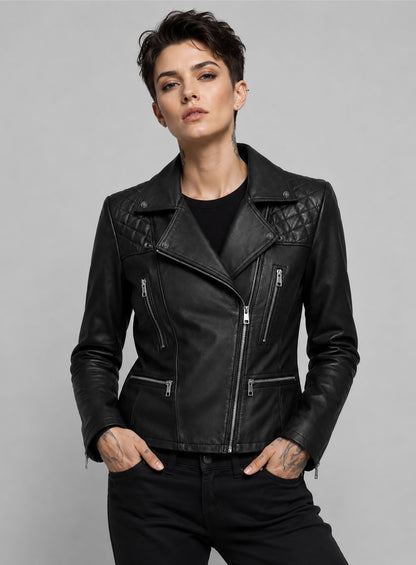 Ruby Rose Batwoman Leather Jacket