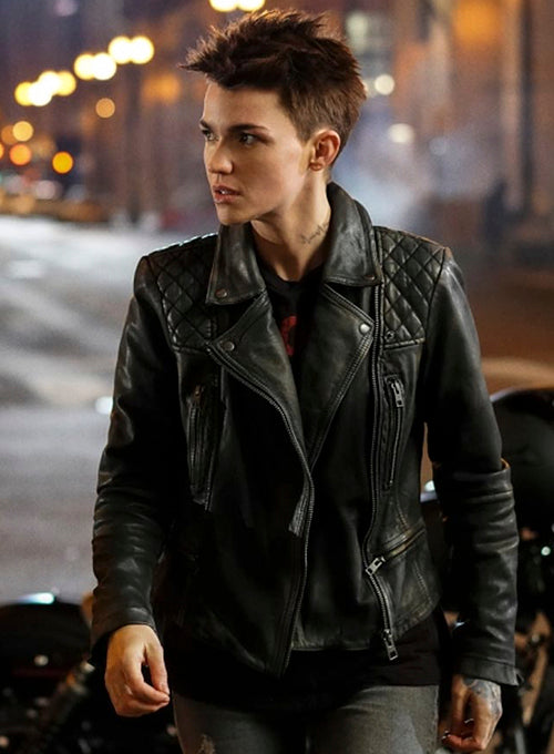 Ruby Rose Batwoman Leather Jacket - LeatherCult