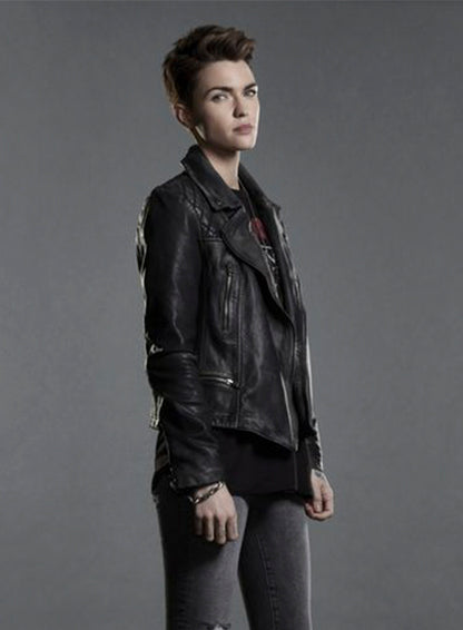 Ruby Rose Batwoman Leather Jacket - LeatherCult