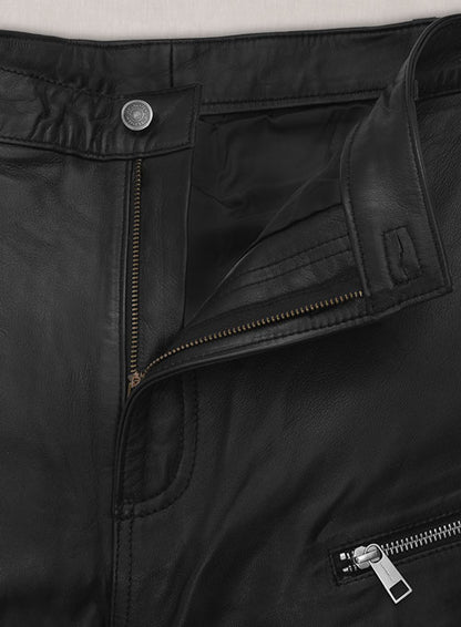 Ruby Rose Leather Pants - LeatherCult