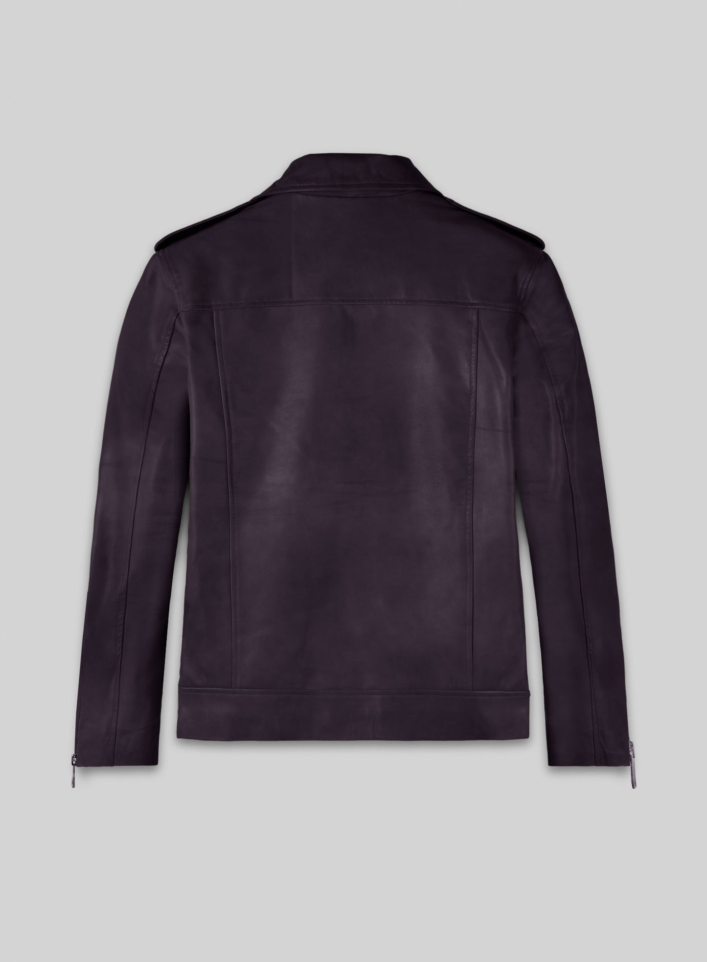 Rutland Purple Riding Leather Jacket