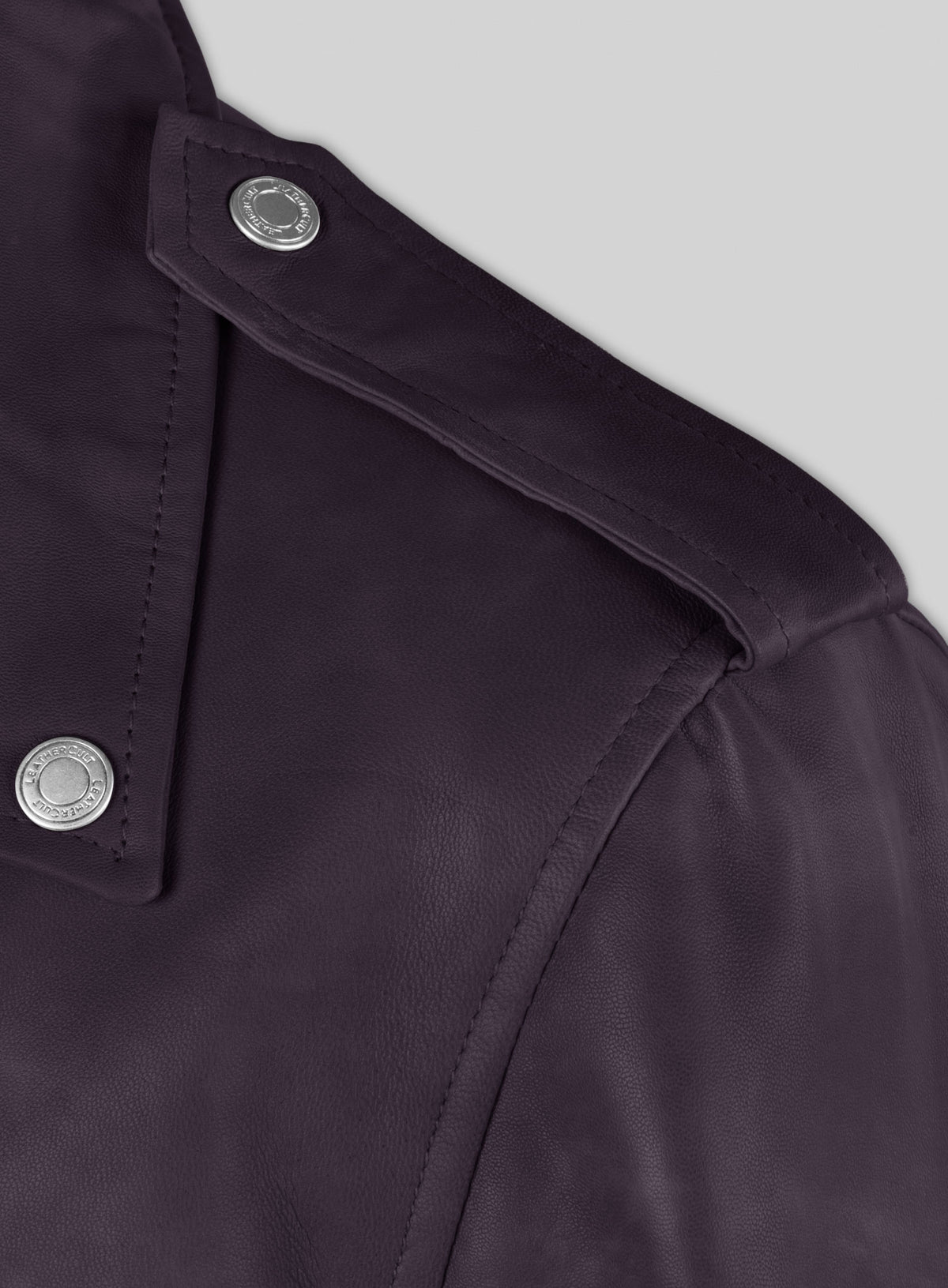 Rutland Purple Riding Leather Jacket
