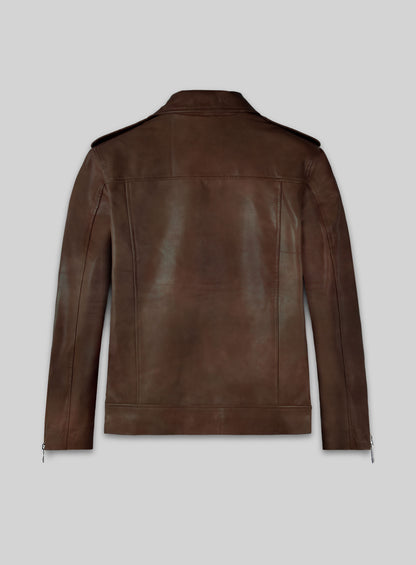 Rutland Spanish Brown Riding Leather Jacket