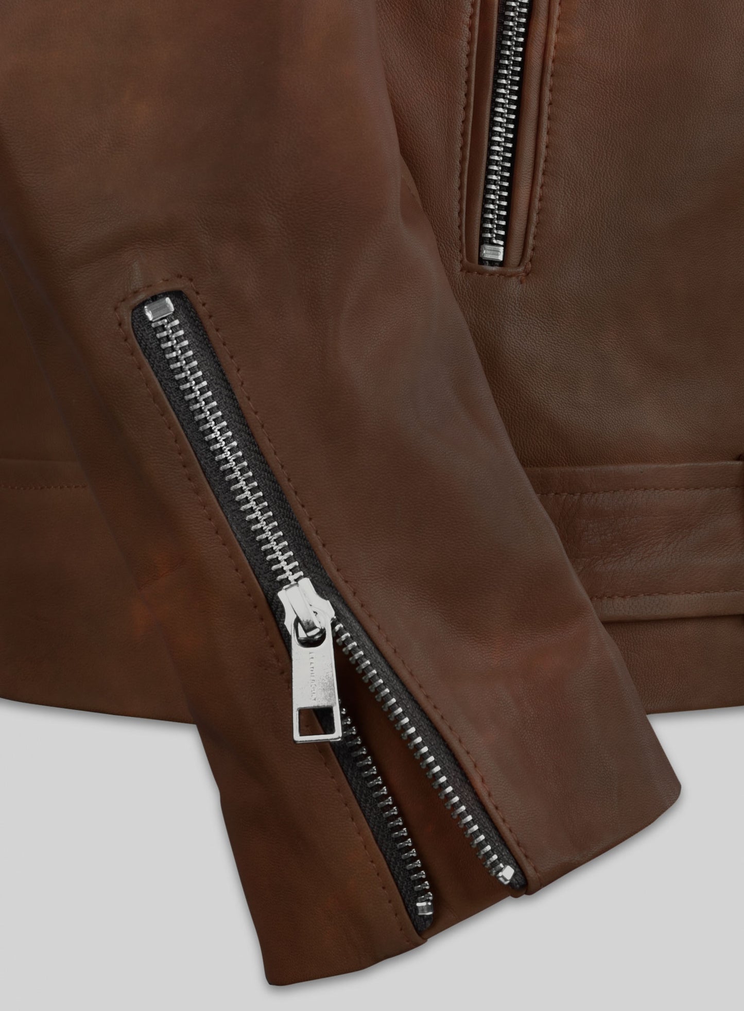 Rutland Spanish Brown Riding Leather Jacket