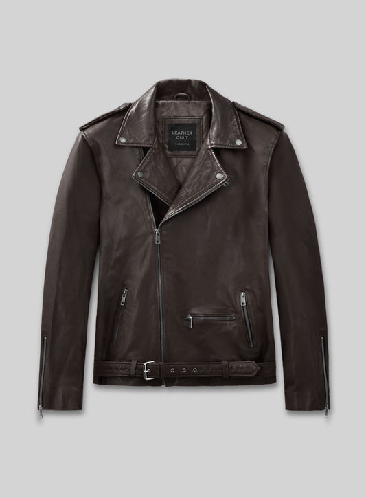 Rutland Brown Riding Leather Jacket