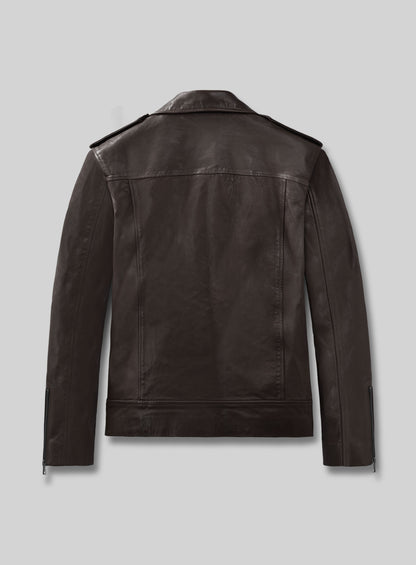 Rutland Brown Riding Leather Jacket