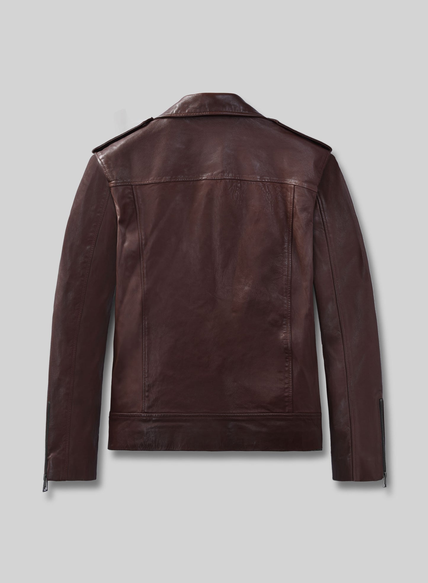 Rutland Burgundy Riding Leather Jacket