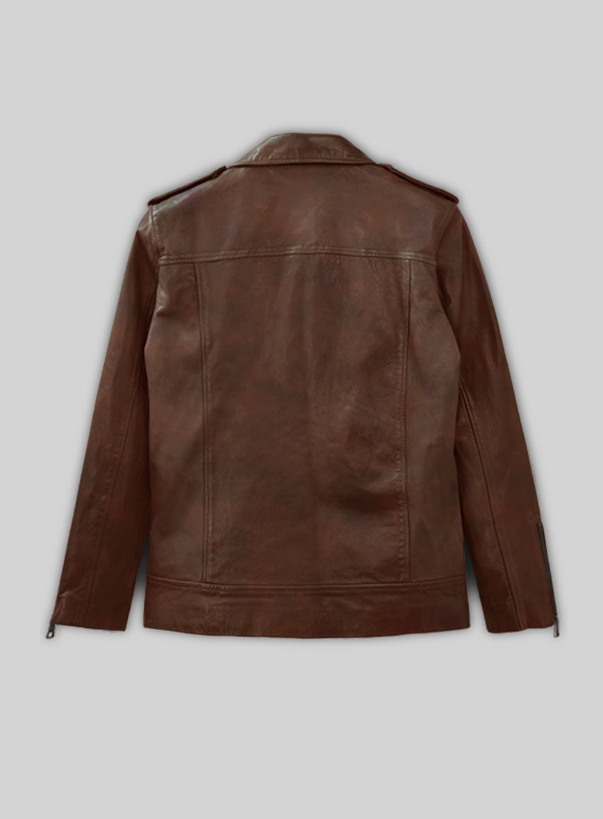 Rutland Spanish Brown Riding Leather Jacket