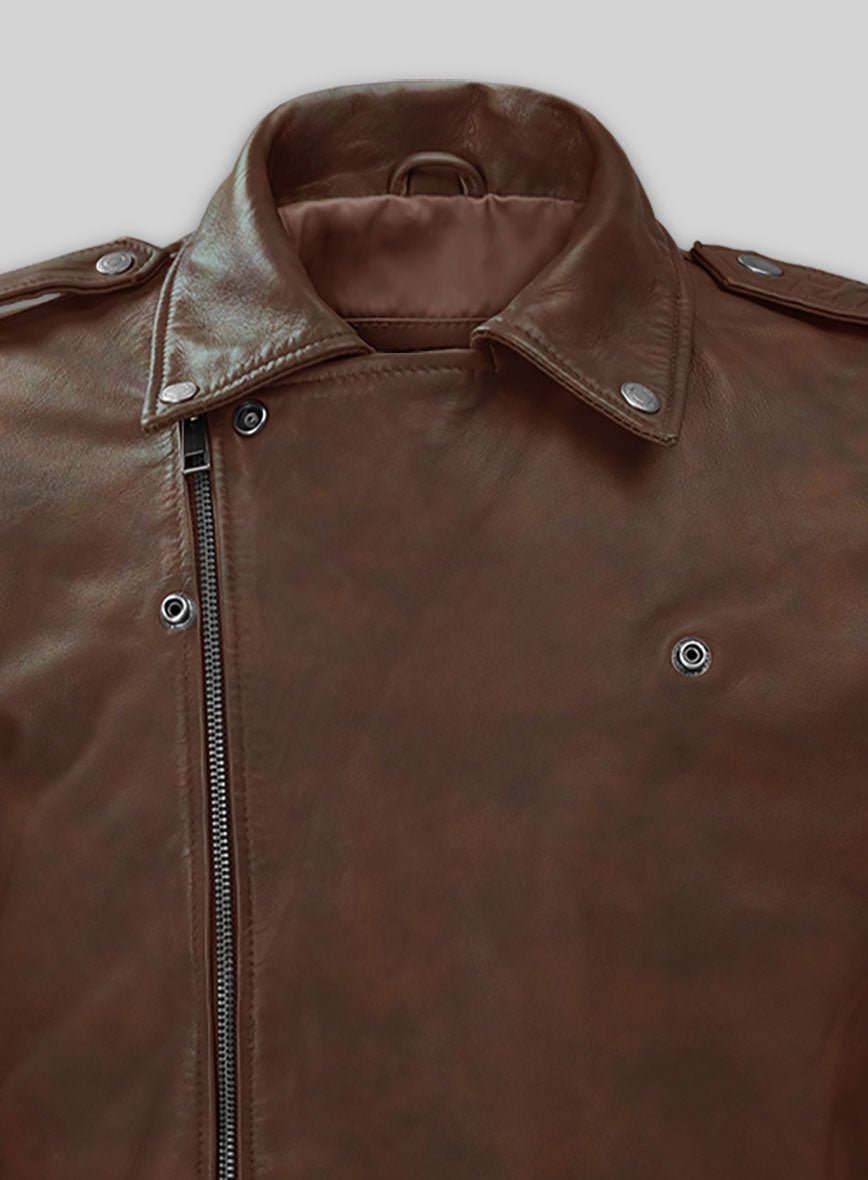 Rutland Spanish Brown Riding Leather Jacket