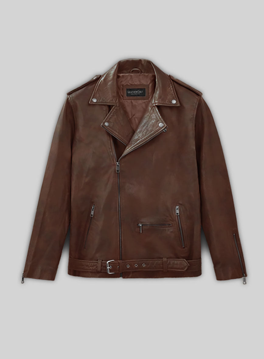 Rutland Spanish Brown Riding Leather Jacket