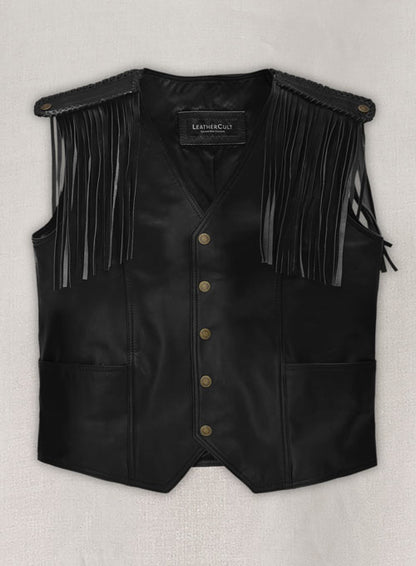 Ryan Gosling Barbie Leather Vest - LeatherCult