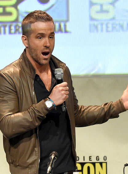 Ryan Reynolds Leather Jacket