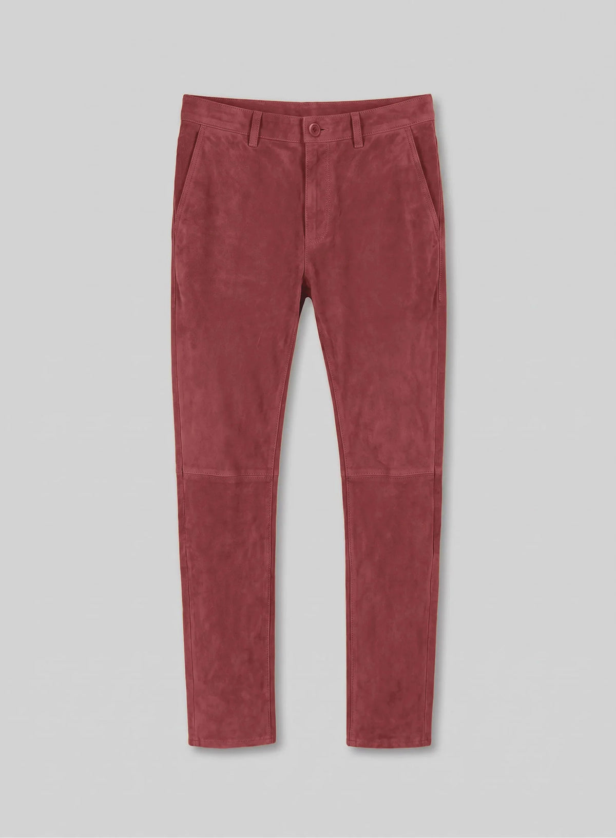 Safari Hickory Suede Leather Suit