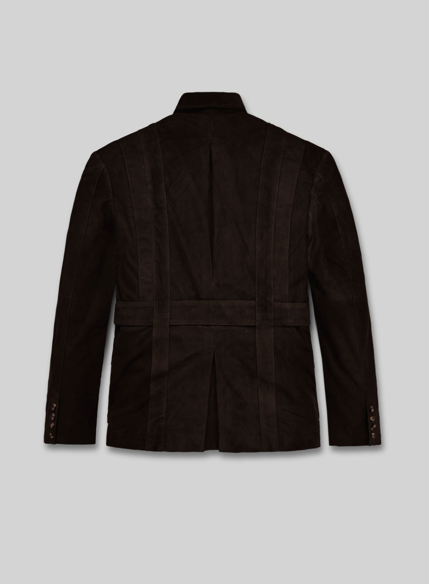 Safari Dune Suede Leather Blazer