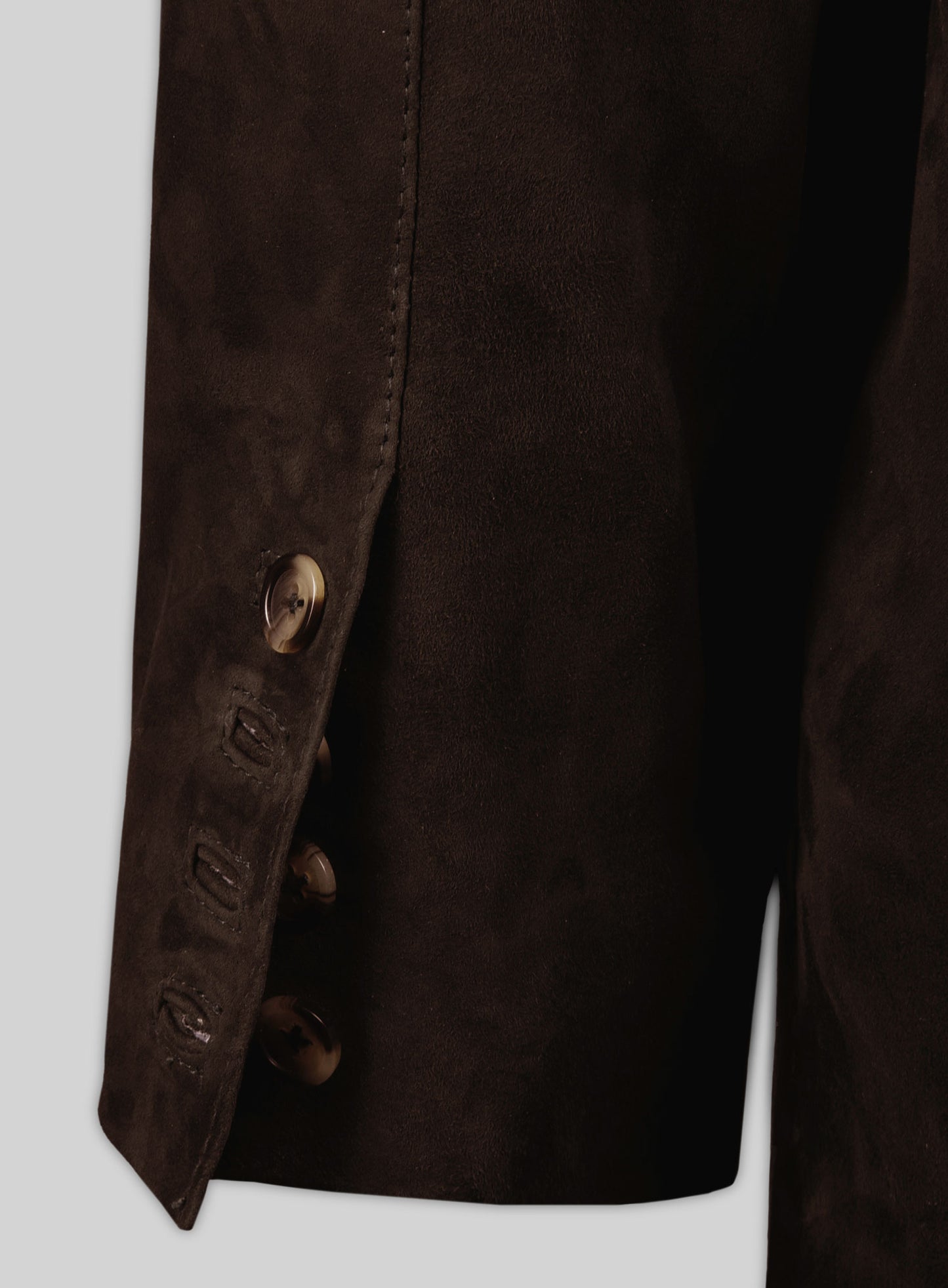 Safari Dune Suede Leather Blazer