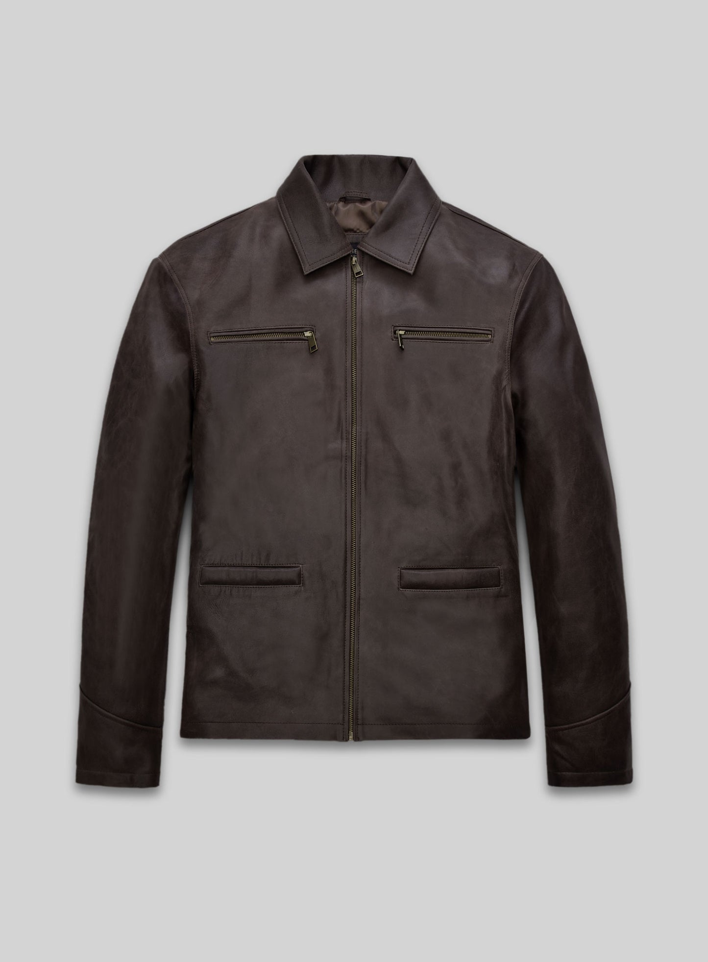 Sam Worthington Kidnapping Mr Heineken Leather Jacket