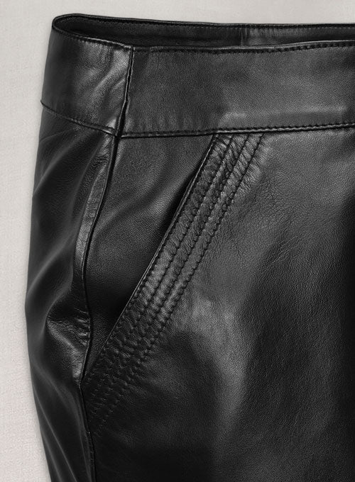 Sandra Bullock Leather Skirt - LeatherCult