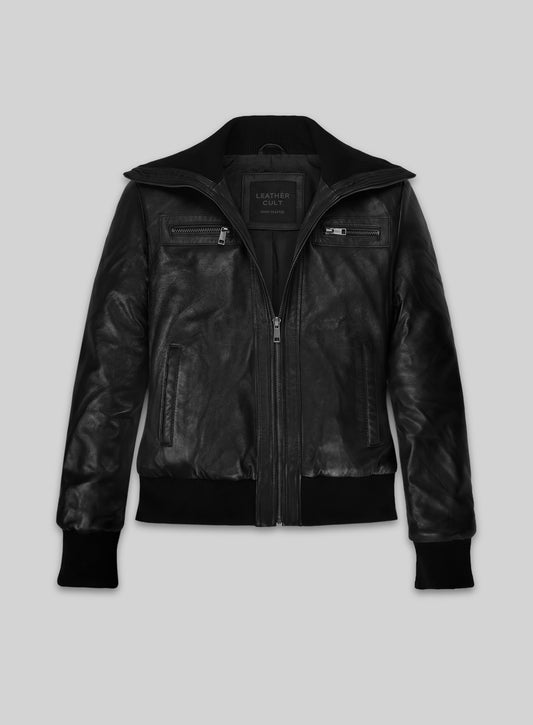 Saoirse Ronan Leather Jacket