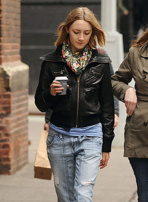 Saoirse Ronan Leather Jacket - LeatherCult
