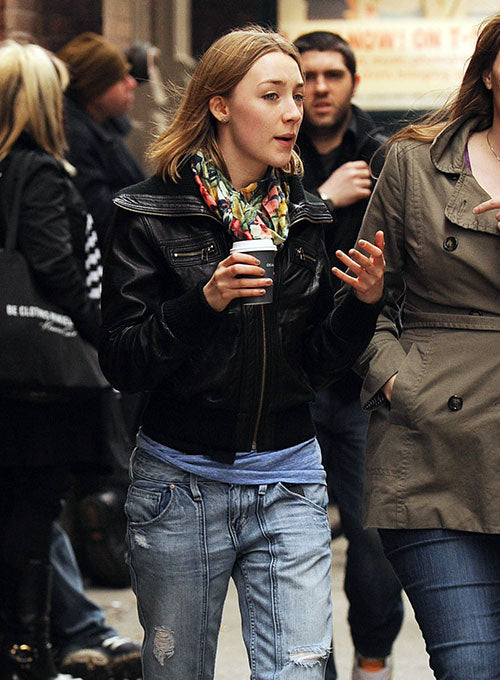 Saoirse Ronan Leather Jacket - LeatherCult