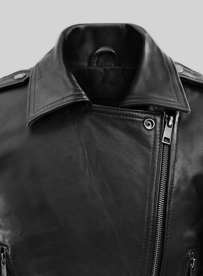 Scarlett Johansson Black Widow Leather Jacket