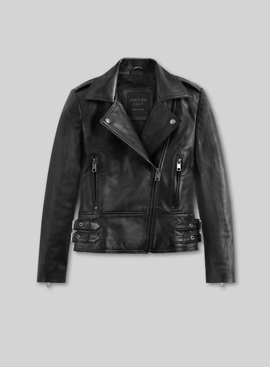 Scarlett Johansson Black Widow Leather Jacket