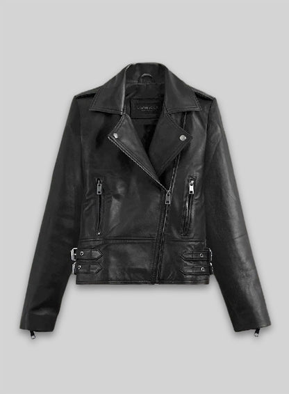 Scarlett Johansson Black Widow Leather Jacket