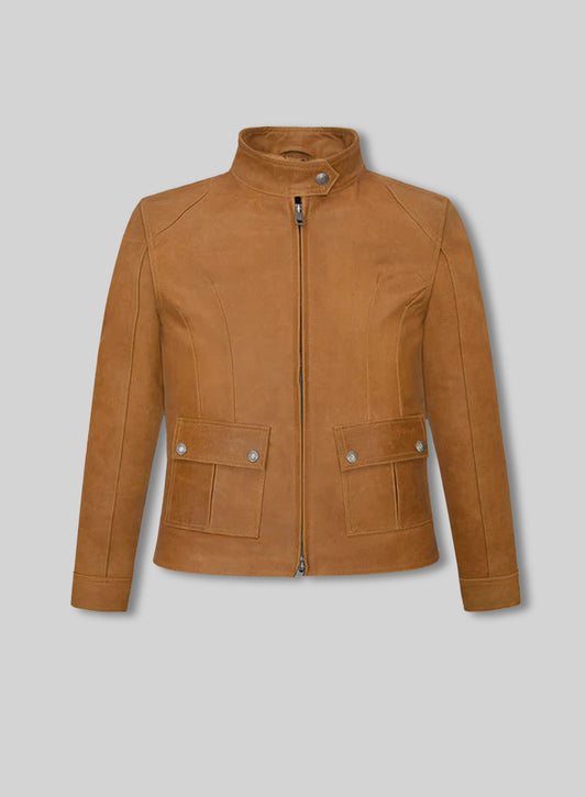 Scarlett Johansson The Avengers Leather Jacket